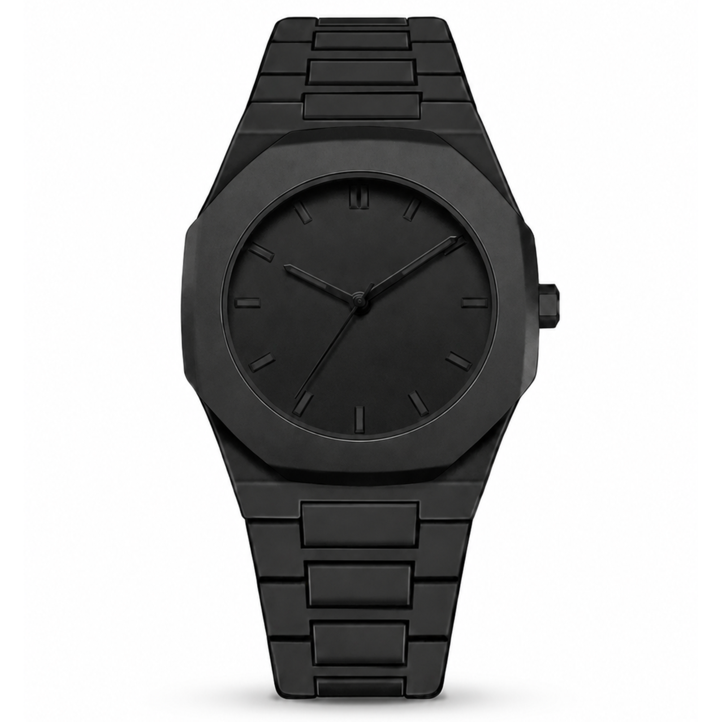 Reloj negro mate