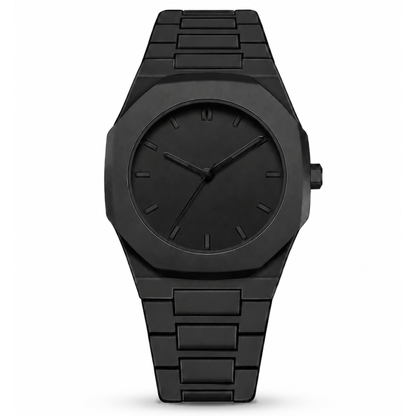 Reloj negro mate